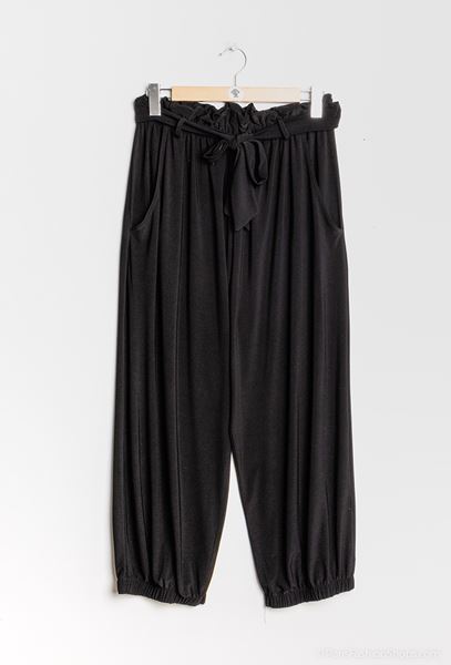 Picture of STRETCH PANTS HAREM BELT